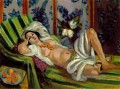 Odalisque mit Magnolias nude 1923 abstrakter Fauvismus Henri Matisse